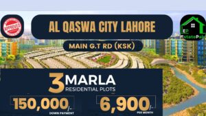 Read more about the article Al Qaswa City Lahore | Location – Map | Payment Plan 2024