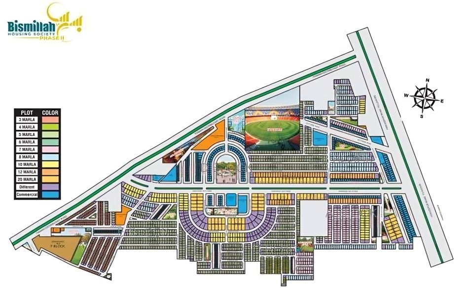 Bismillah Housing phase 2 Map & Master Plan (1)