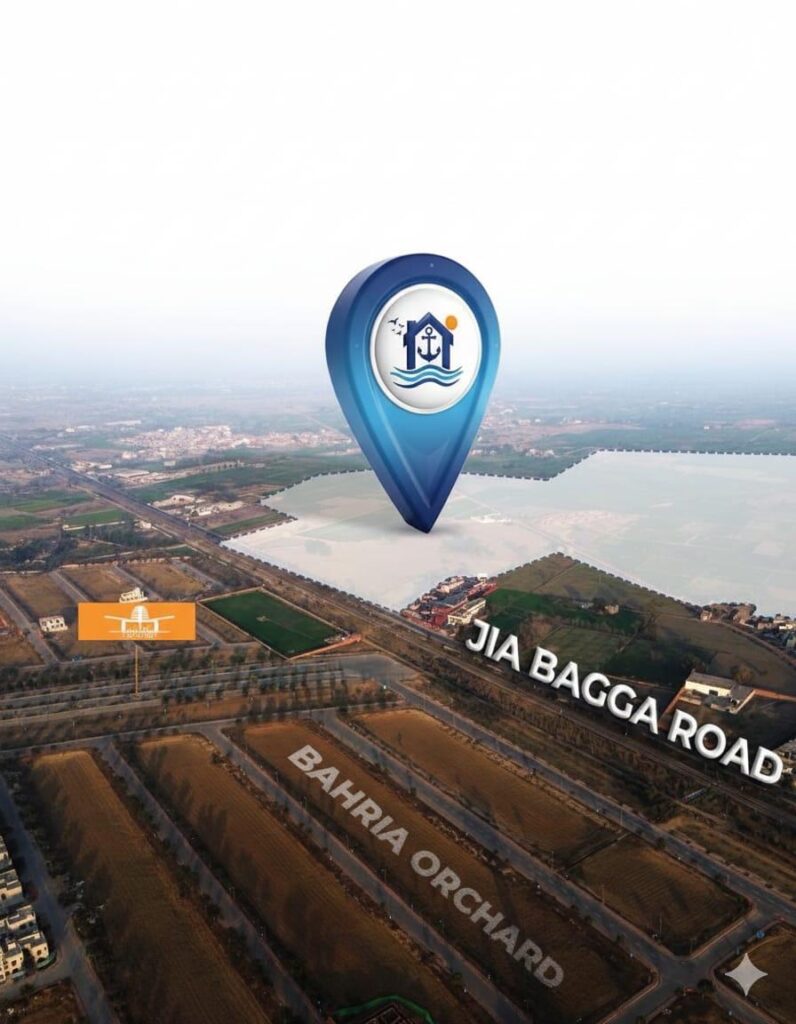 Naval Anchorage Lahore Location Map